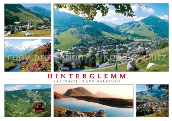 Hinterglemm Saalbach Almrausch Hohe Tauern Seilbahn Hochtors