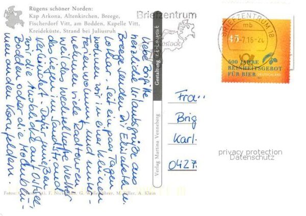 Ruegen Halbinsel Wittow Kap Arkona Breege Vitt – Bild 2