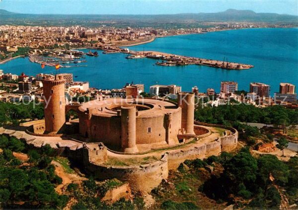 Palma de Mallorca Fliegeraufnahme Castillo de Bellve