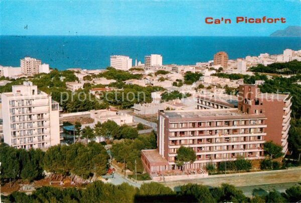 Can Picafort Mallorca Fliegeraufnahme