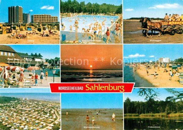 Sahlenburg Strand Wallwagen Waldschwimmbad Finkenm