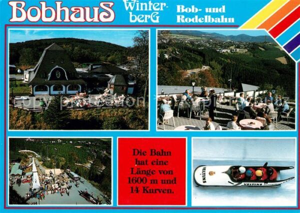 Winterberg Hochsauerland Bobhaus Bob Rodelbahn
