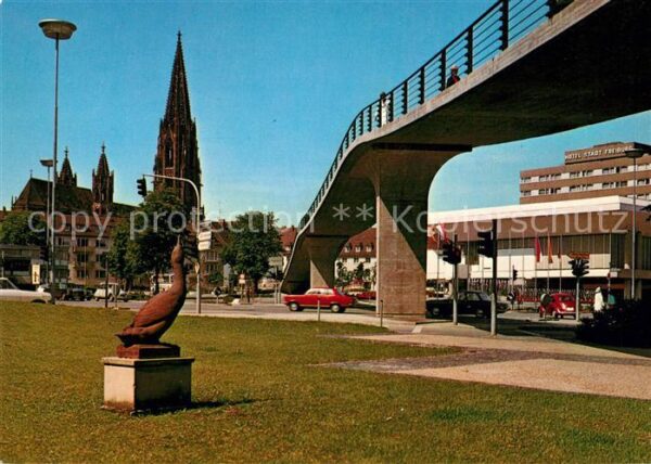 Freiburg Breisgau Münster Karlssteg Karlibau