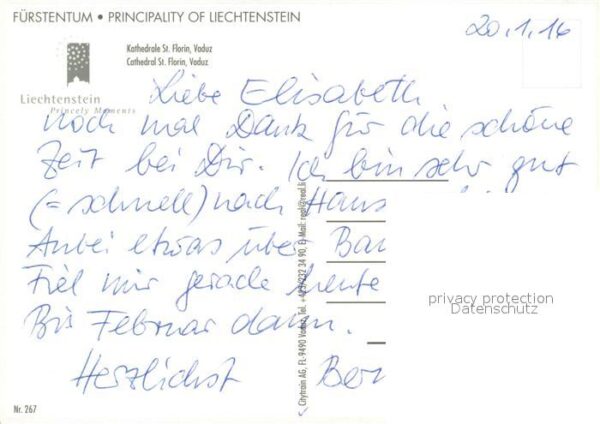 Vaduz Kathedrale Sankt Florin – Bild 2
