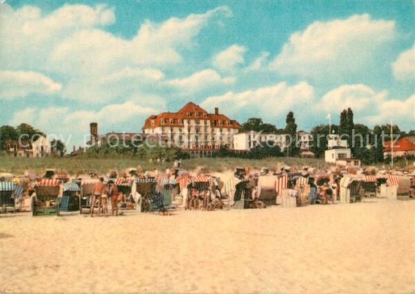 Heringsdorf Ostseebad Usedom FDGB Heim Solidarität Strand