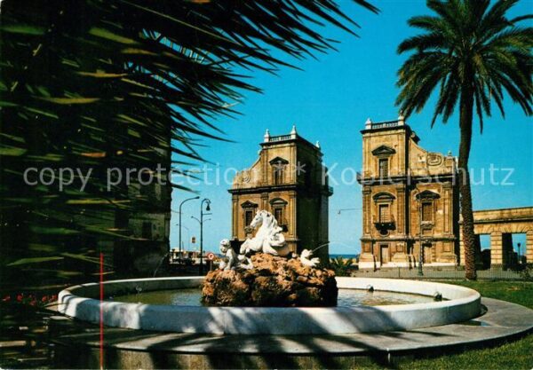 Palermo Sicilia Porta Felice Cavallo Marino