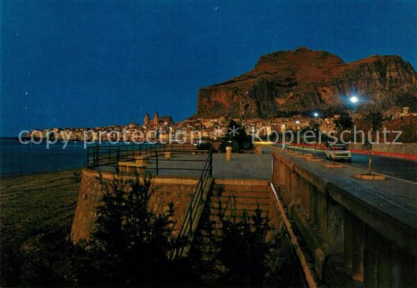 Cefalu Panorama Nacht