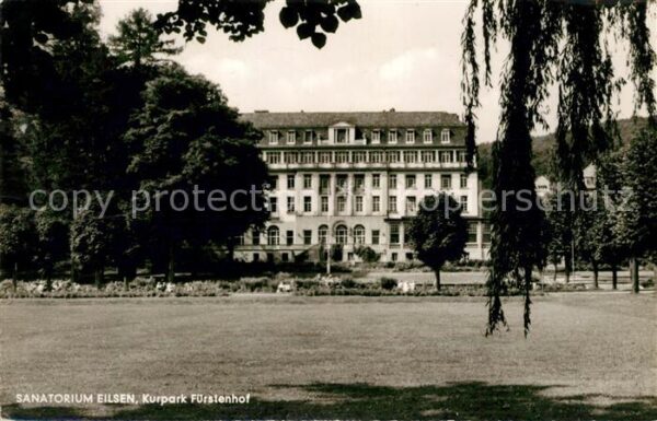 Eilsen Bad Sanatorium Kurpark Fürstenhof