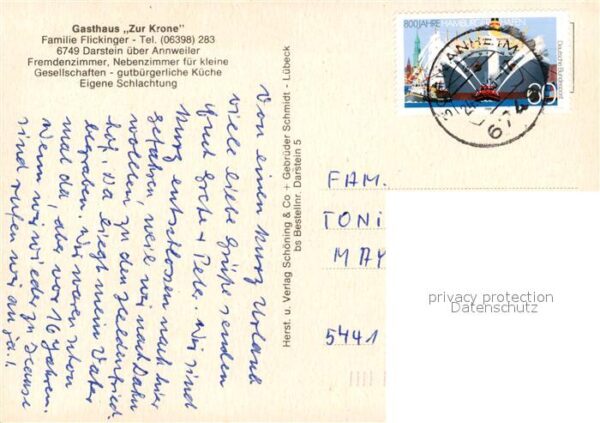 Darstein Pfalz Gasthaus Krone – Bild 2
