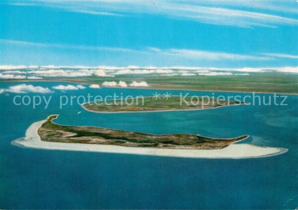 Amrum Fliegeraufnahme Insel Föhr Festland