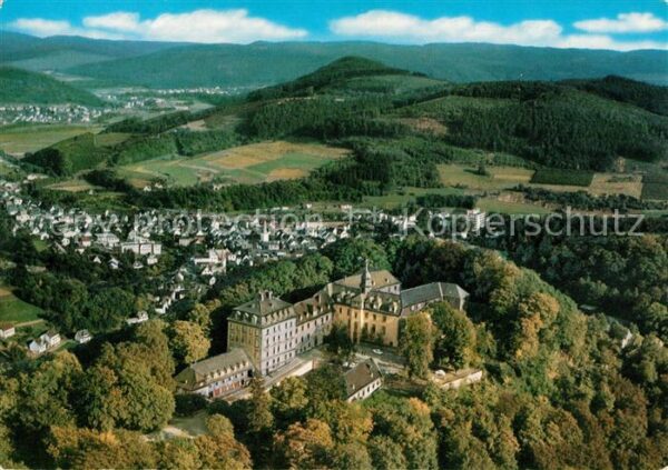Laasphe Fliegeraufnahme Schloss Wittgenstein
