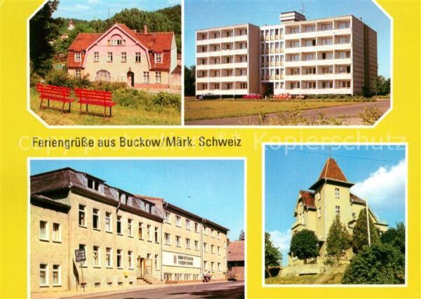 Buckow Maerkische Schweiz Ferienheim Theodor Fontaine