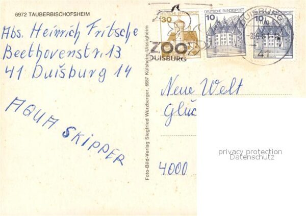 Tauberbischofsheim Kirche Schloss – Bild 2