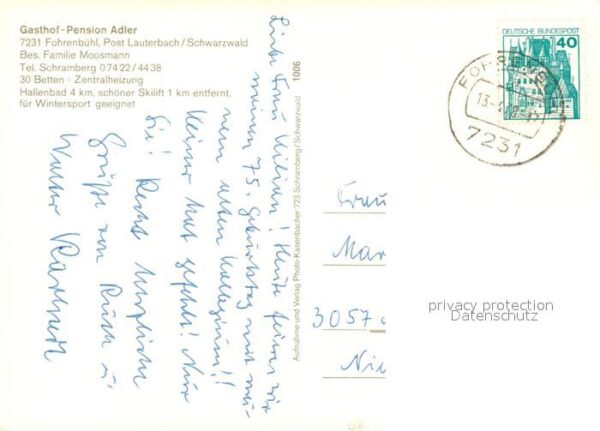 Fohrenbuehl Gasthof Pension Adler – Bild 2