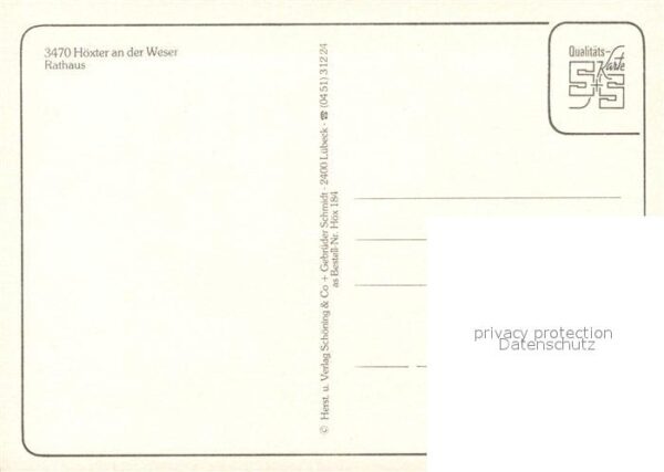 Hoexter Weser Rathaus – Bild 2