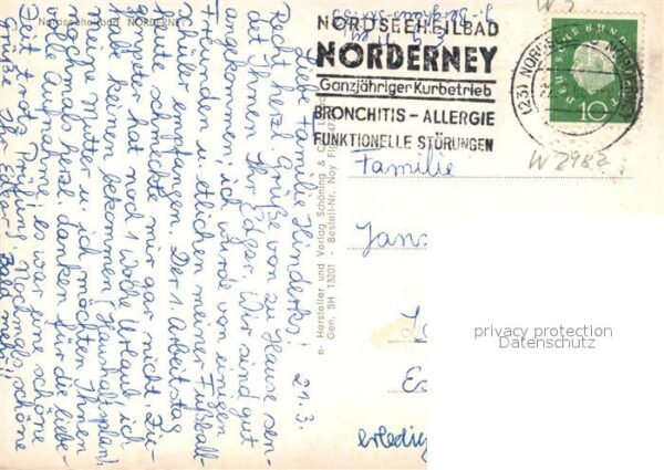 Norderney Nordseebad Fliegeraufnahme – Bild 2
