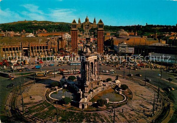 Barcelona Cataluna Plaza Espana