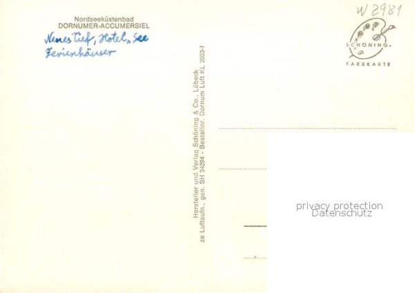 Dornumer Accumersiel Fliegeraufnahme Hotel See – Bild 2
