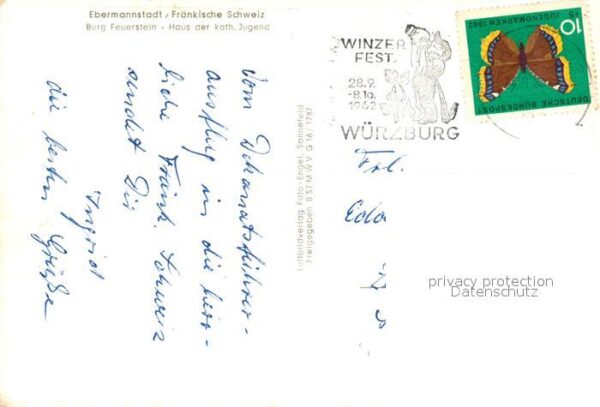 Ebermannstadt Fliegeraufnahme Burg Feuerstein Haus de – Bild 2