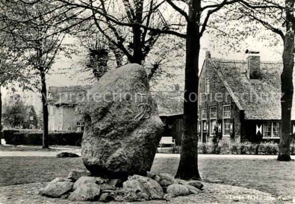 Laren Netherlands Denkmal Ortsansicht