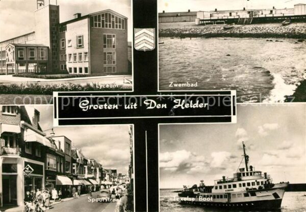 Den Helder Lyceum Zwembad Spoorstraat Texelse Boot
