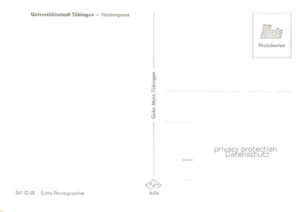 Tuebingen Neckargasse – Bild 2