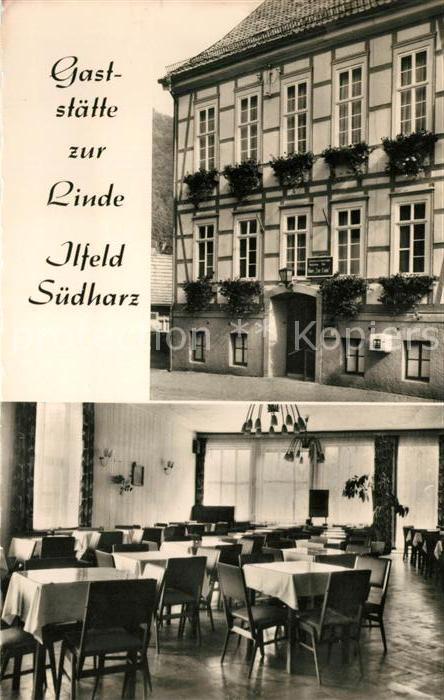 Ilfeld Suedharz Gaststätte zur Linde Feriendienst der G