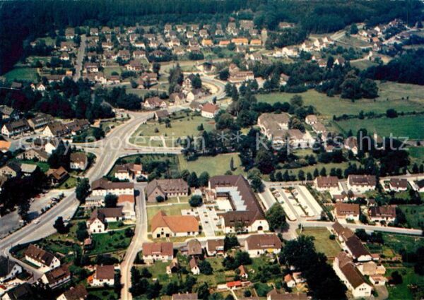 Neuhaus Solling Höhenluftkurort Fliegeraufnahme