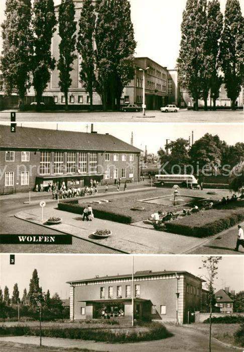 Wolfen Bitterfeld  Theater der Werktätigen Bahnhof Filmthe
