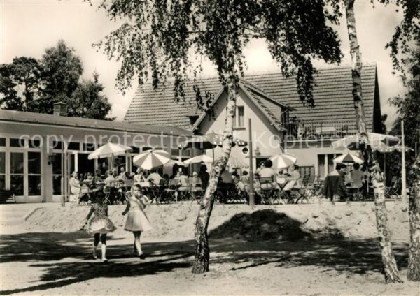 Klausdorf Mellensee HO Strandgaststätte Terrasse