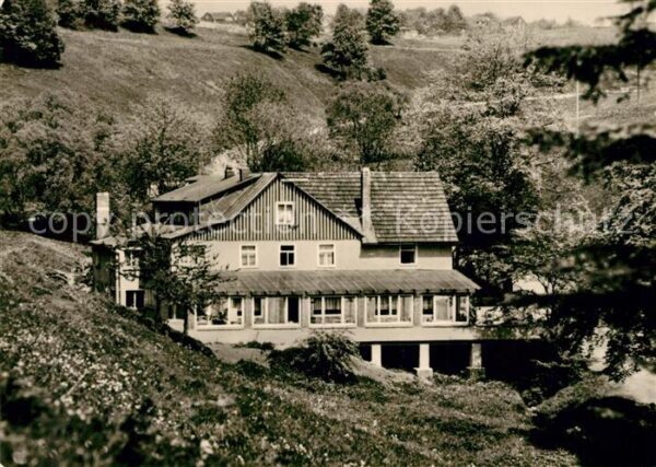 Frauenwald Thueringen Gaststätte Fraubachmühle Luftkurort