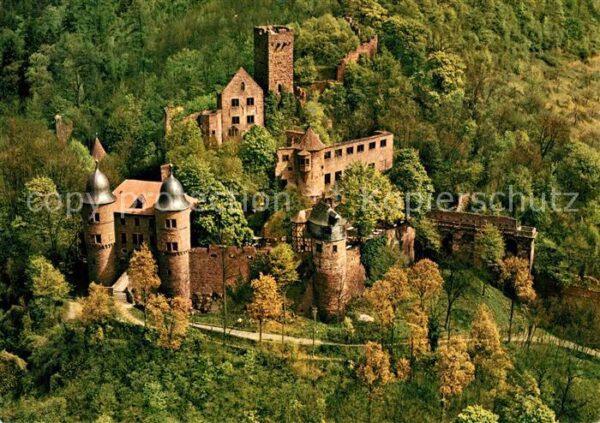 Wertheim Main Schloss Fliegeraufnahme