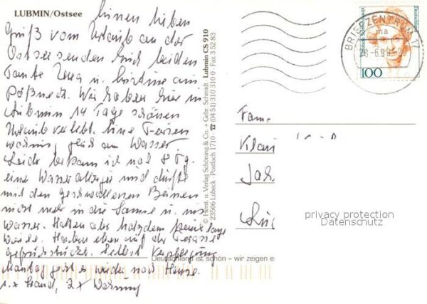 Lubmin Ostseebad Fliegeraufnahme – Bild 2