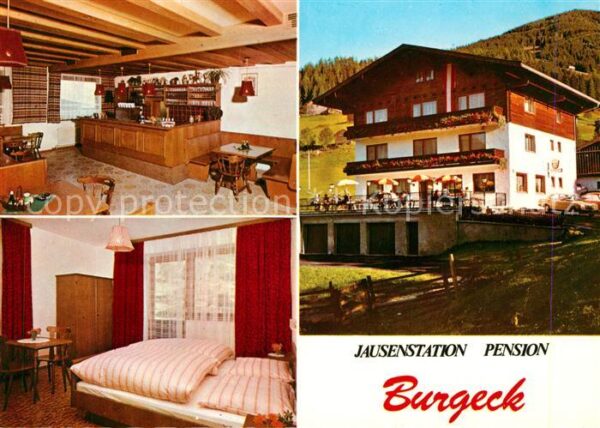 Niedernsill Jausenstation Pension Burgeck Gastsstub