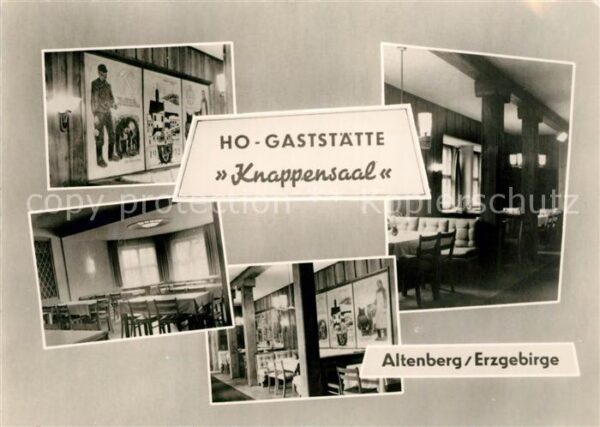 Altenberg Erzgebirge HOG Knappensaal Gasträume