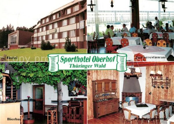 Oberhof Thueringen Sporthotel Oberhof Hotel Speiserestaura