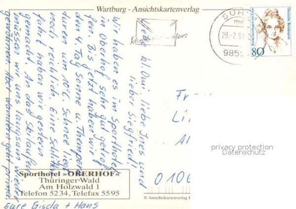 Oberhof Thueringen Sporthotel Oberhof Hotel Speiserestaura – Bild 2