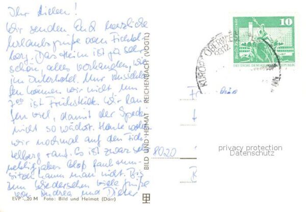 Oberwiesenthal Erzgebirge FDGB Erholungsheim Am Fichtelberg Knapp – Bild 2
