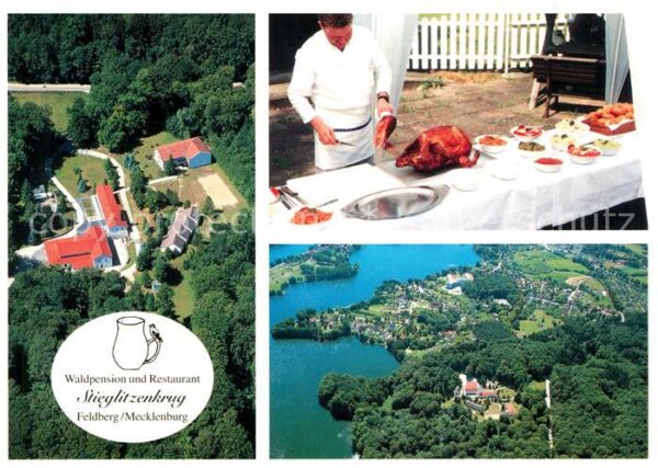 Feldberg Mecklenburg Waldpension Restaurant Stieglitzenkrug