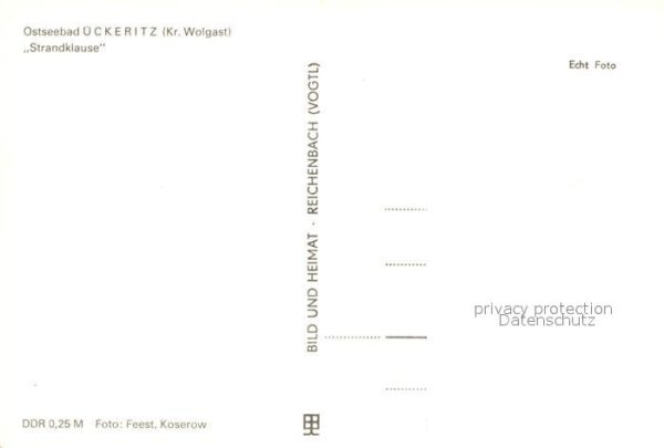 Ueckeritz Usedom Strandklause – Bild 2