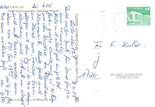 Templin FDGB Erholungsheim Salvador Allende – Bild 2