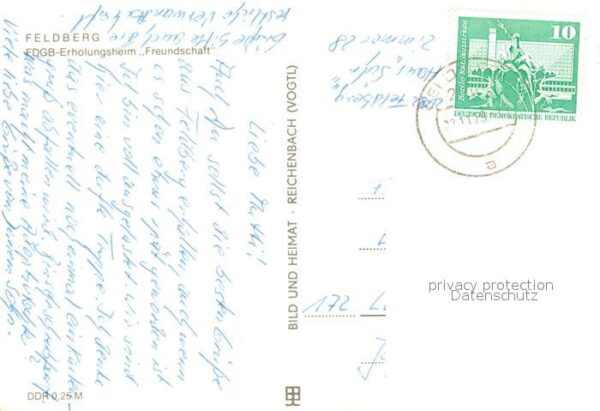 Feldberg Mecklenburg FDGB Erholungsheim Freundschaft – Bild 2