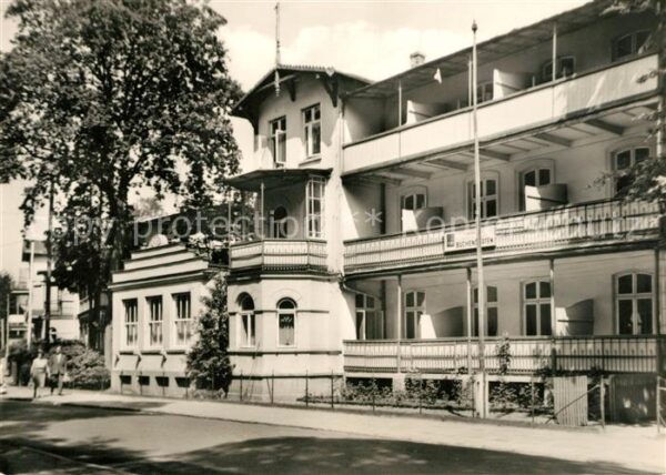 Graal-Mueritz Ostseebad FDGB Erholungsheim Buchengarten