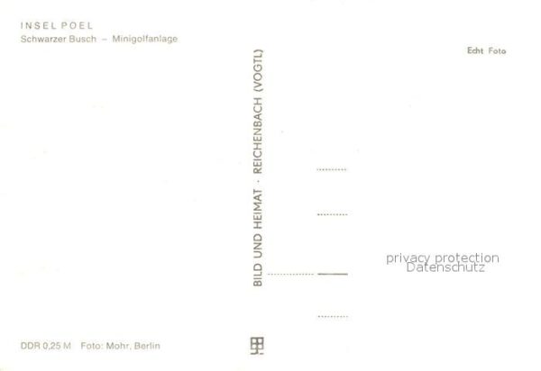 Insel Poel Schwarzer Busch Minigolfanlage – Bild 2