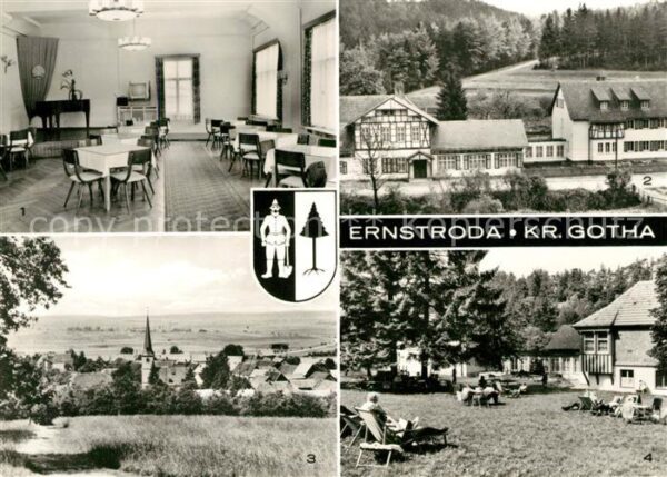 Ernstroda FDGB Erholungsheim Otto Heller Ortsansi
