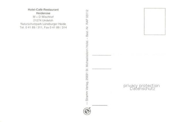Undeloh Hotel Cafe Restaurant Heiderose – Bild 2
