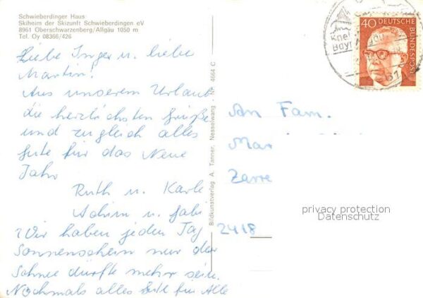 Schwarzenberg Allgaeu Schwieberdinger Haus Zimmer Gastraum – Bild 2