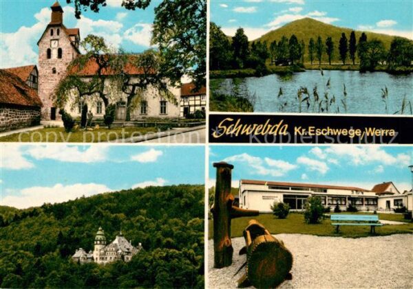 Schwebda Werra Kloster Schloss Teich Sorgenhaus Werra
