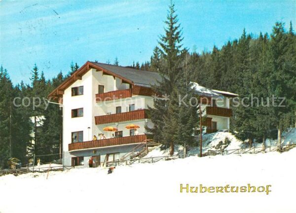 Ramsau Dachstein Steiermark Gasthof Pension Hubertushof im Winter
