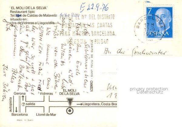 Llagostera Restaurant El Moli de la Selva – Bild 2